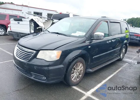 2014 Chrysler Town & Country Touring-L 30Th Anniversary из США, поврежденный, VIN 2C4RC1CG0ER273112